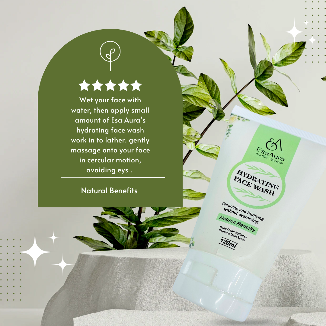 Hydrating face wash