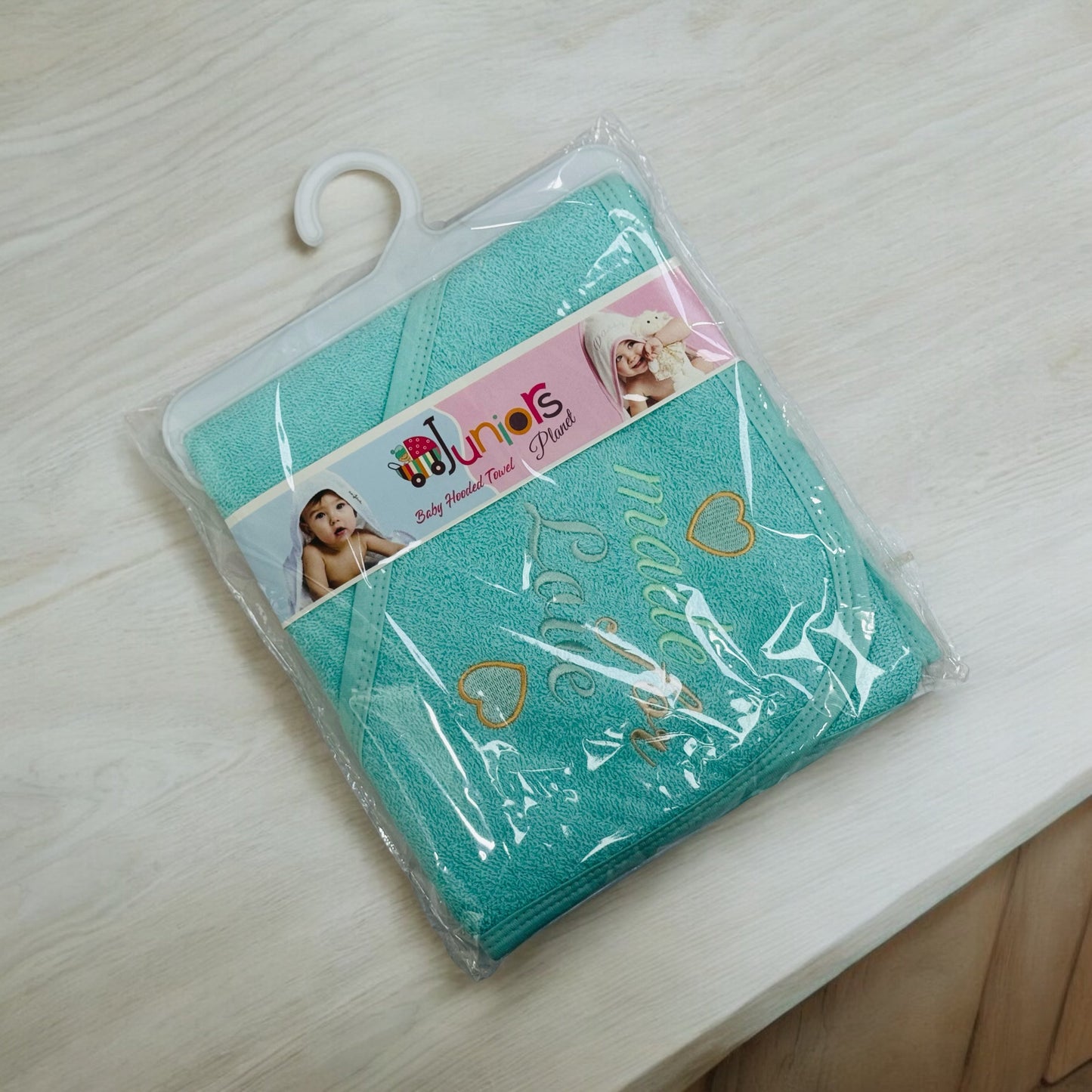 Soft & Absorbent Baby Hooded Towel | Perfect For Newborns | pack of 2
