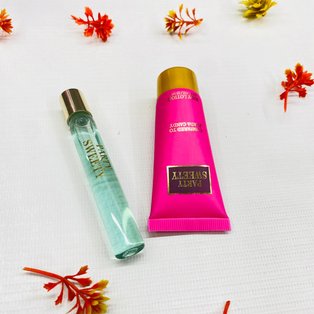 Imported Body Lotion & Perfume | Set of 4 Different Scents
