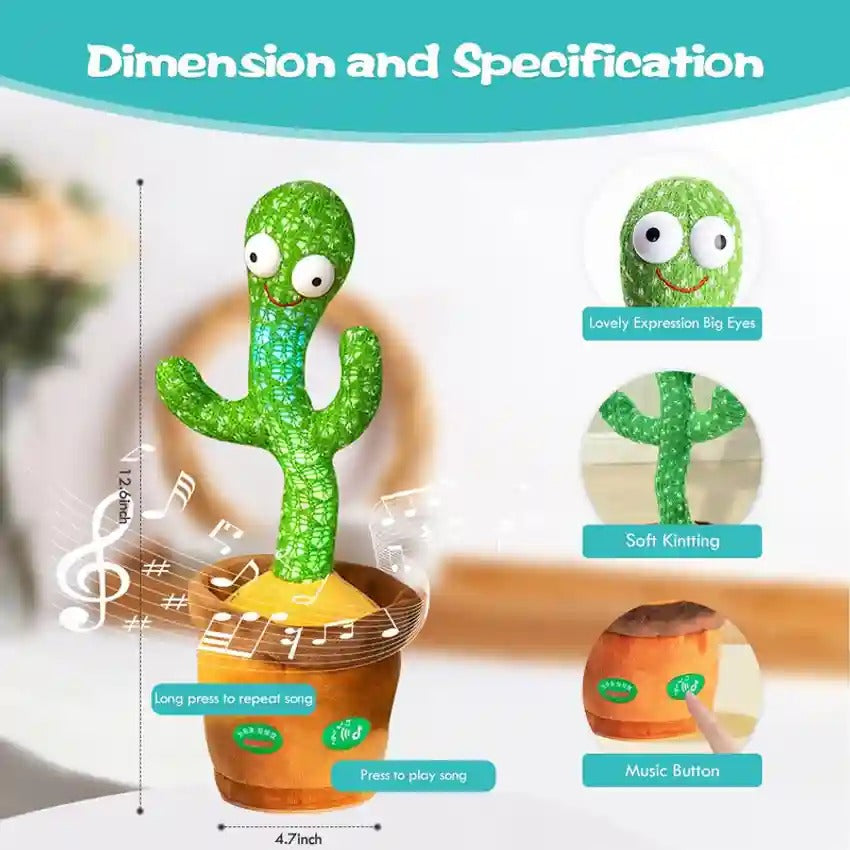 Dancing Cactus Talking Toy