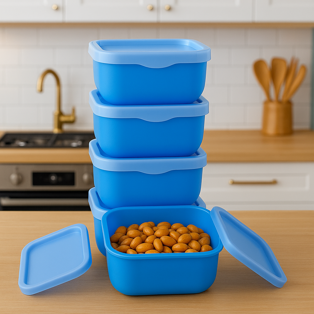 Set of 4 Mini Food Storage Containers