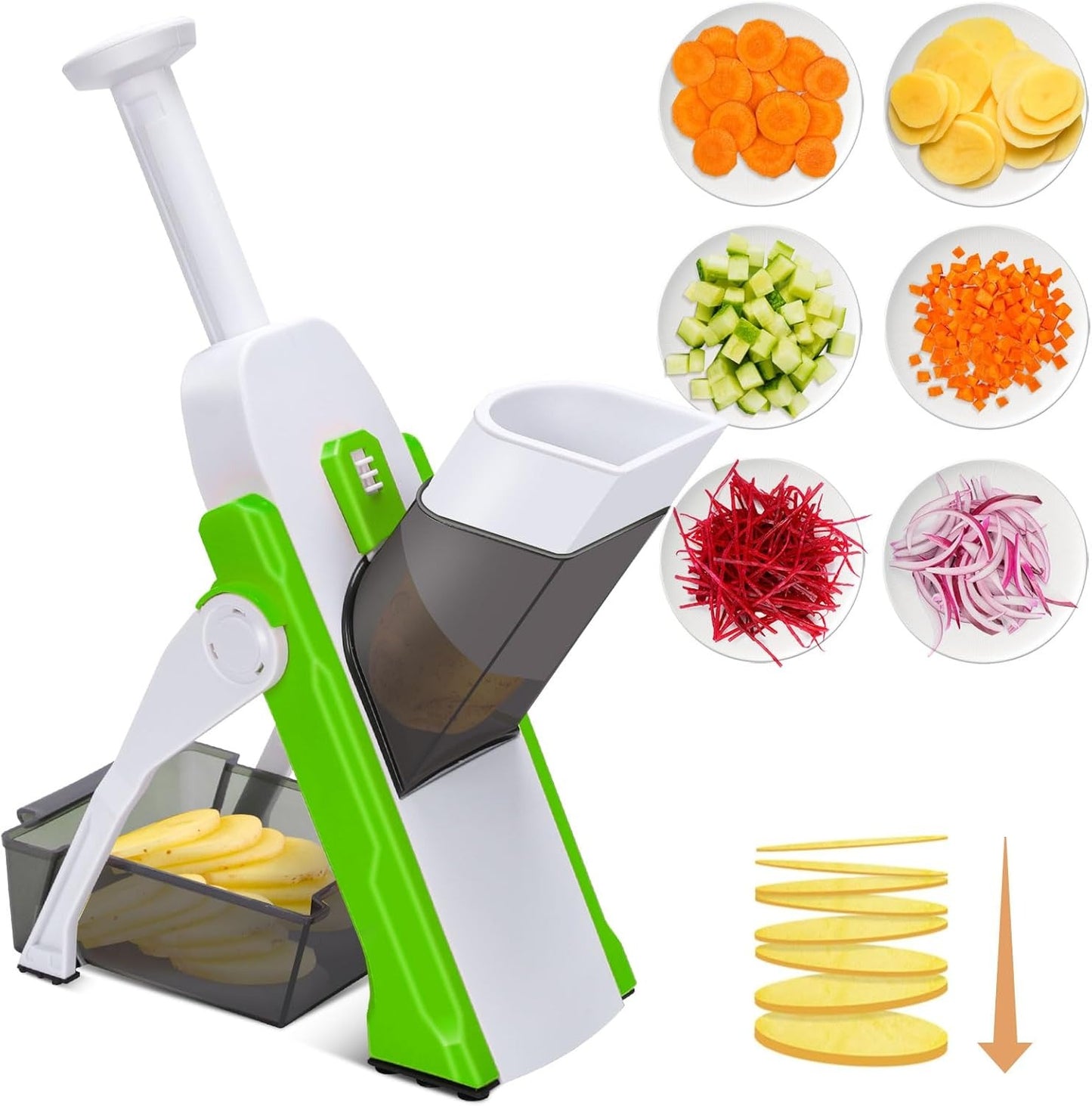 Slicer Dicer Julienne for Meal Prep | Vegetable Cutter