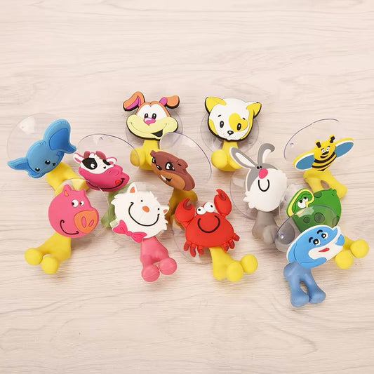 Suction Cup Animal Toothbrush Holders