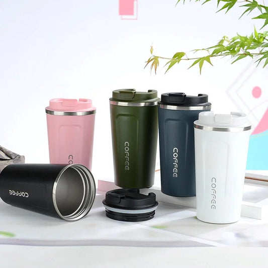 Thermos Flask Coffee Mug with Display 380ML