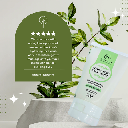Hydrating face wash