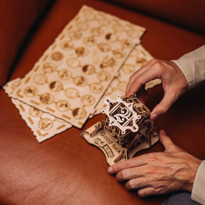 Wheel of Fortune is a customized wooden 3D