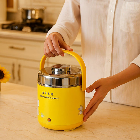 3 in 1 Electric Cooker With Dish and Lunch box