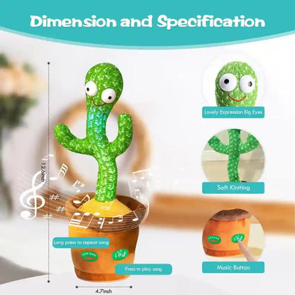 Dancing Cactus Talking Toy