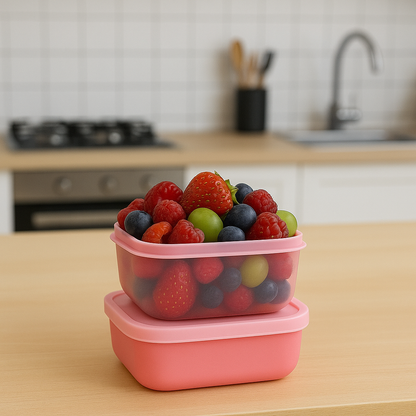 Set of 4 Mini Food Storage Containers