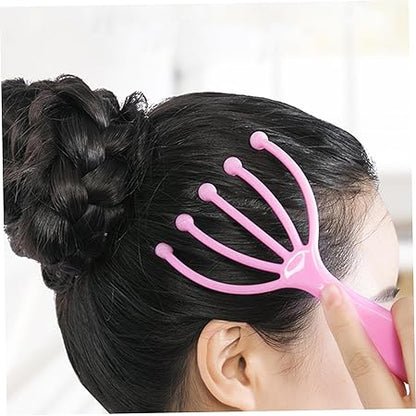 Handheld Claw Head Massager | 6 Pcs Manual Massager