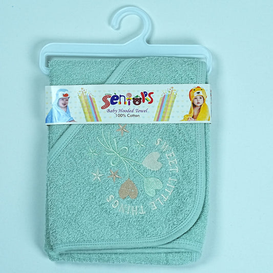 Soft & Absorbent Baby Hooded Towel | Perfect For Newborns | pack of 2