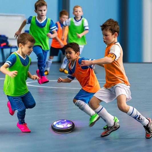 LED Light Hover Soccer Ball | Pack of 2 Balls (1 Small and 1 Big)