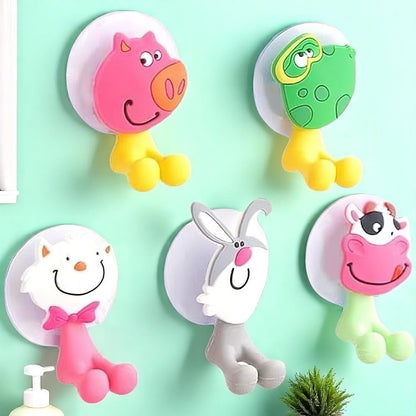 Suction Cup Animal Toothbrush Holders